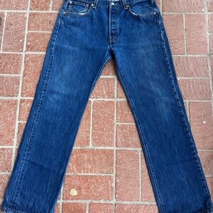 Dark blue washed  501 vintage